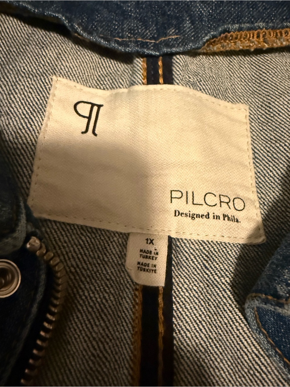 NWOT Anthropologie Pilcro Denim Swing Jacket Size 1X - Picture 11 of 11